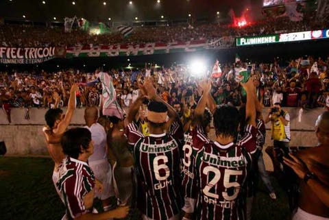 Gum torce para jogo de 2009 inspirar novos guerreiros do Fluminense
