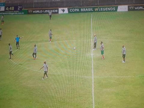 Fluminense perde para o Bota em estreia na Copa Brasil Legends