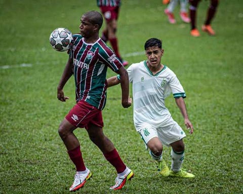 Na terça, Fluminense empatou com o América-MG pela BH Cup sub-15