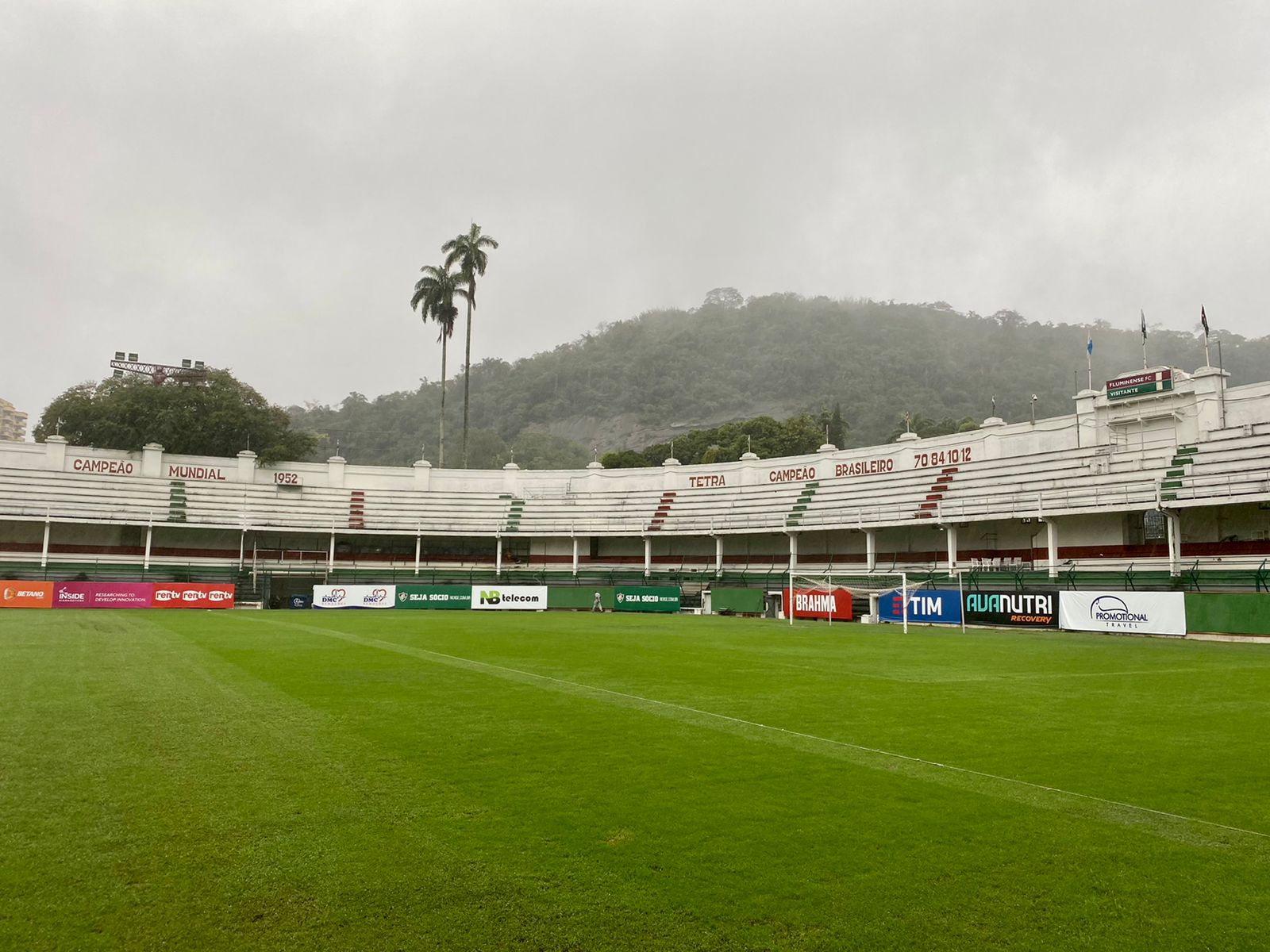 Gramado do Estádio Olímpico Regional foi revitalizado pelo FC