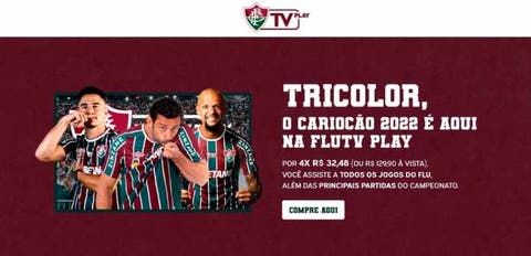 Fluminense anuncia mudança de plataforma para oferecer melhor streaming no Carioca