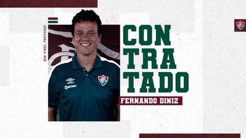 Fluminense marca primeira coletiva de Fernando Diniz em seu retorno