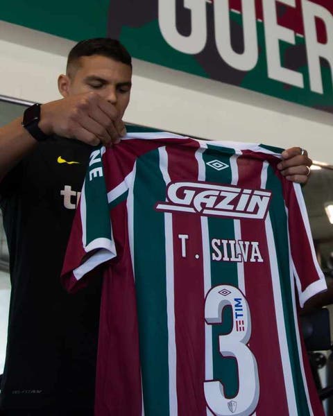 Mário BittencThiago Silva ao Fluminense