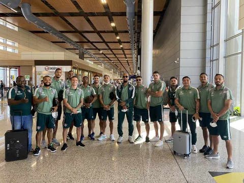 Na chegada do Fluminense ao Rio, Nino já prega foco no São Paulo