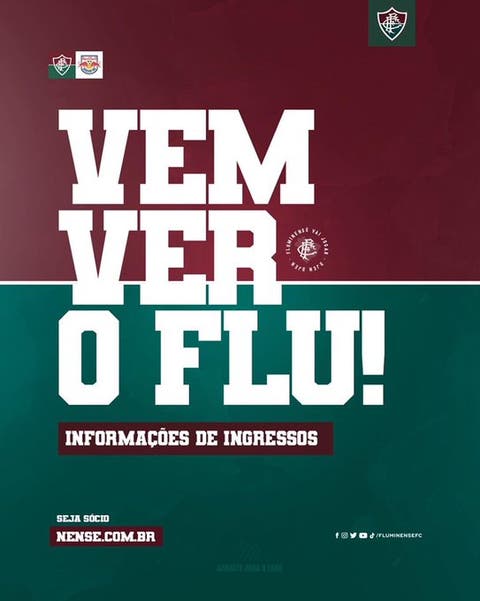 Check-ins para Flu x Bragantino começam neste sábado; veja as informações de ingressos