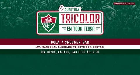 Fluminense anuncia nova edição do Tricolor em Toda Terra em Curitiba