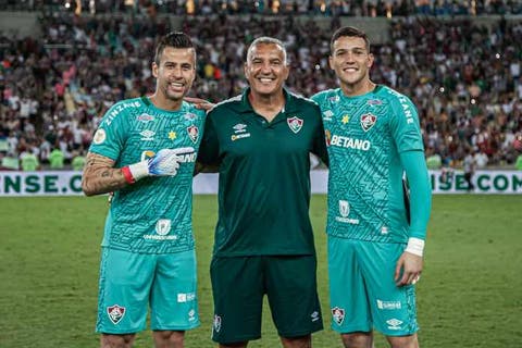 Fábio, Pedro Rangel e André Carvalho