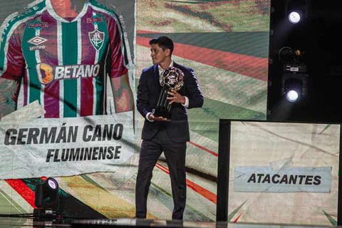Germán Cano bola de prata artilheiro 2022