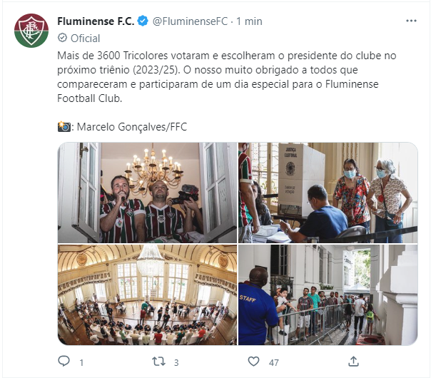 Fluminense: sócios escolhem presidente hoje; conheça os candidatos