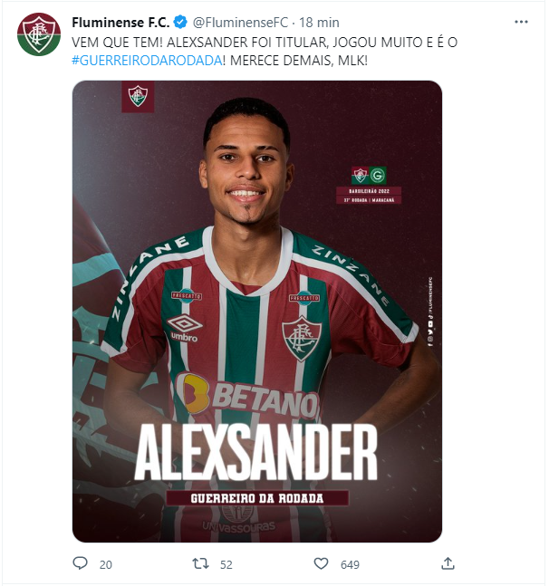 Alexsander e jogadores da base do Fluminense visitam crianças que