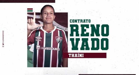 Fluminense anuncia renovação de contrato com lateral da equipe feminina