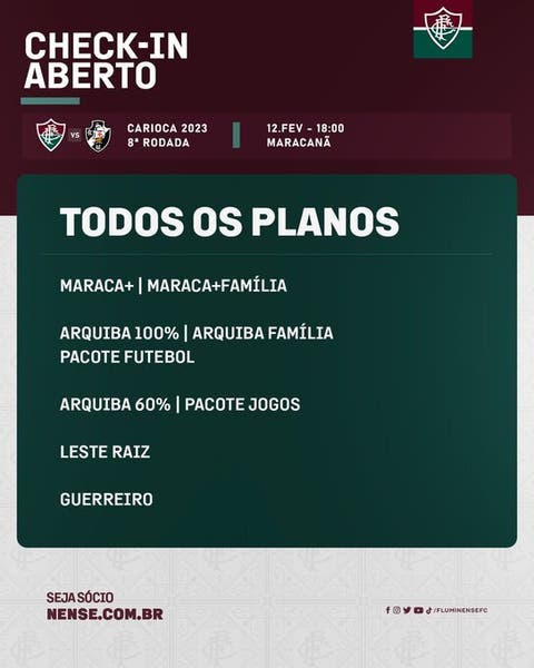 Tabela de jogos do Vasco no Carioca
