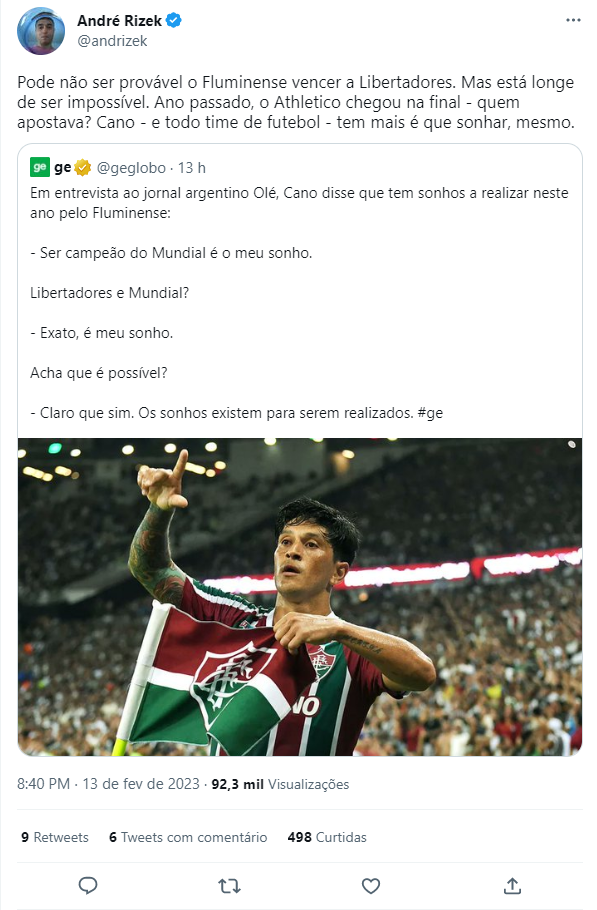União Flarinthians ressurge nas redes sociais para secar Palmeiras na final  da Libertadores – O Chefão da Notícia