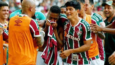 Keno recorda conversa com Fred e celebra recepção no Fluminense