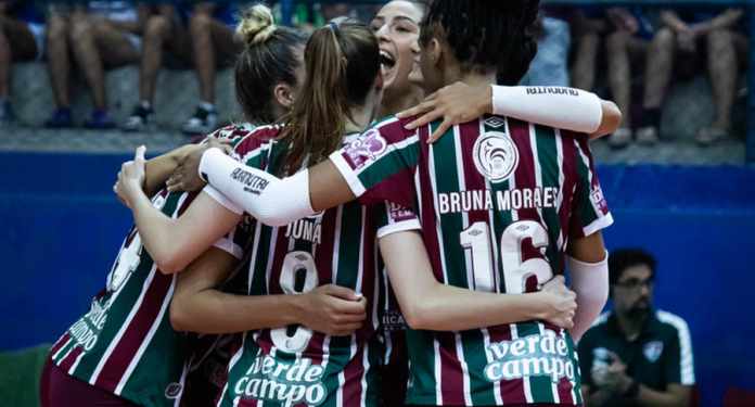 Fluminense joga nesta segunda por vaga inédita na Copa Brasil de vôlei