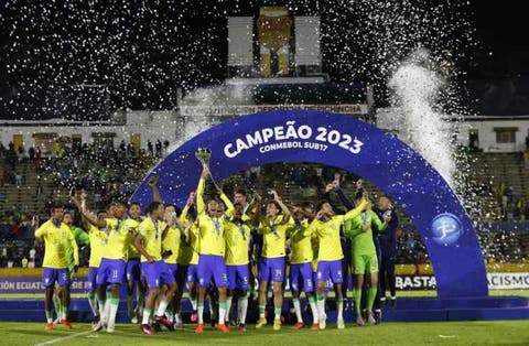 Brasil conquista Sul-Americano sub-17