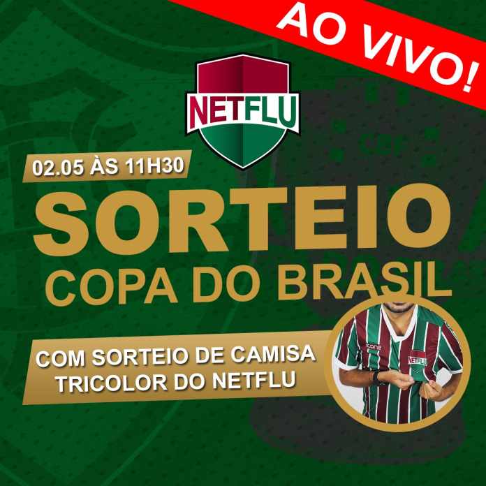 Agora! Ao vivo  Sorteio oitavas Copa do Brasil! - Fluminense