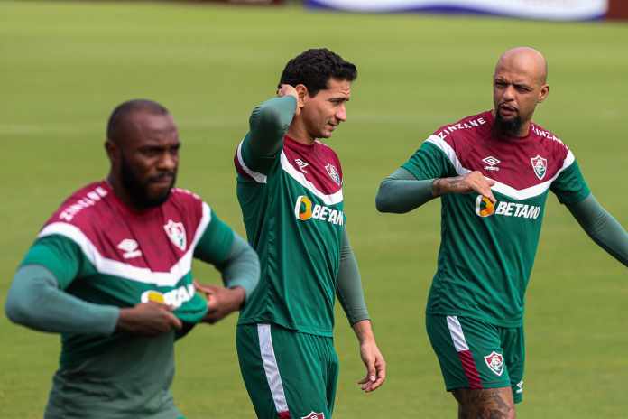 Manoel Ganso e Felipe Melo