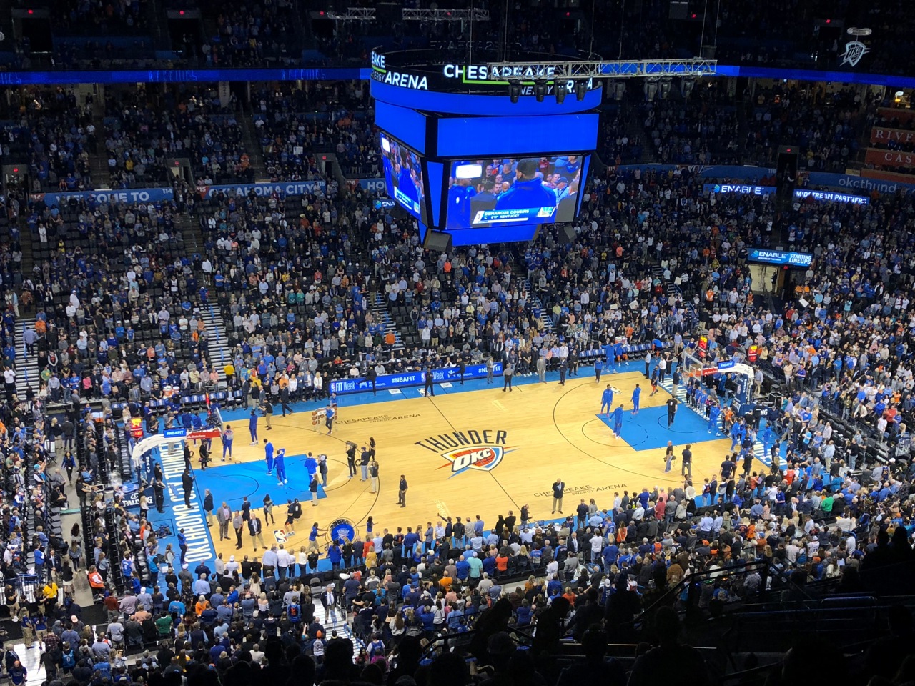 Oklahoma City Thunder x Indiana Pacers