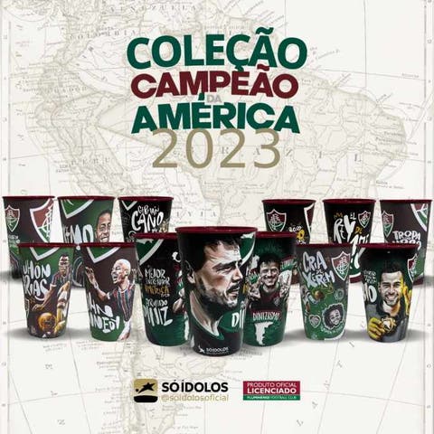 copos coleção libertadores 2023