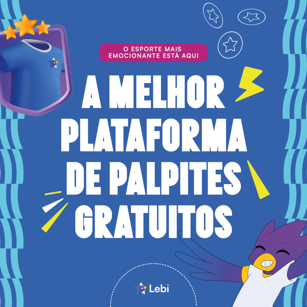 banner sobre o Lebi, uma plataforma de palpite gratuitos