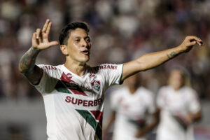 Germán Cano, artilheiro do Fluminense