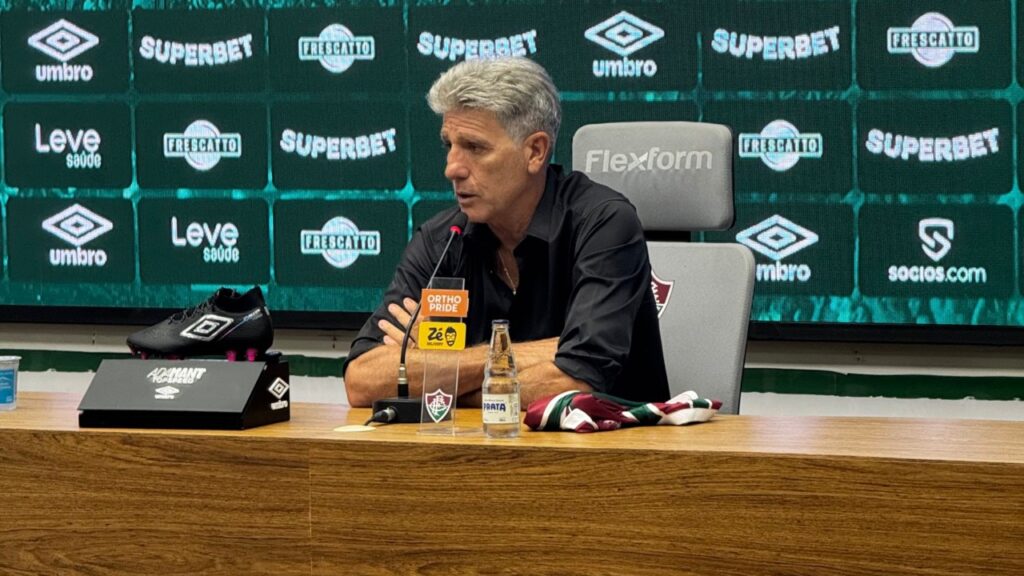 Renato Gaúcho, técnico do Fluminense