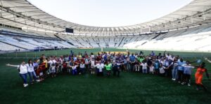 Abraço no Maracanã