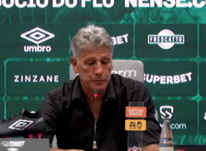 Renato Gaúcho, técnico do Fluminense