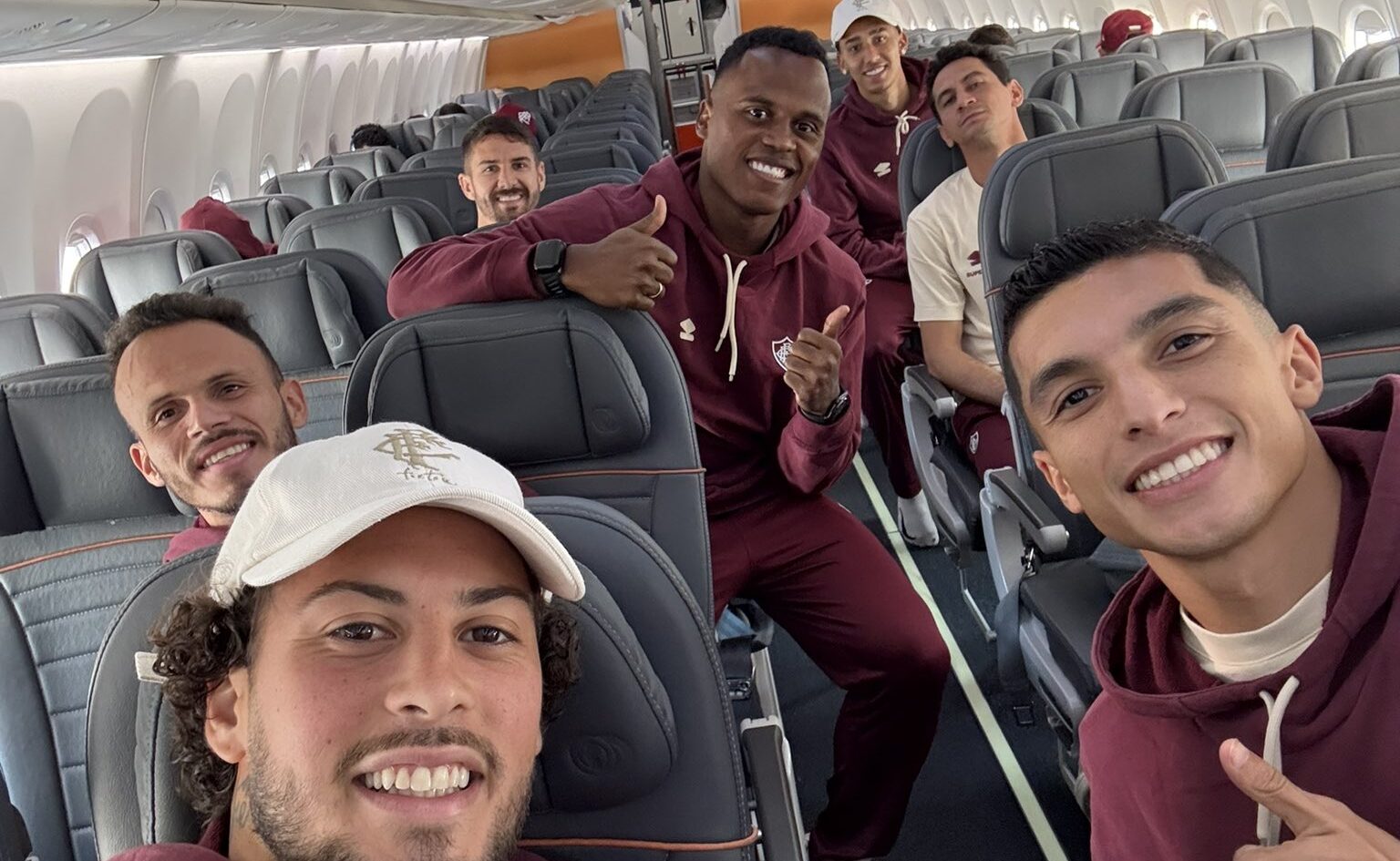 viagem do Fluminense