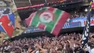Bandeira Fluminense torcida PSG